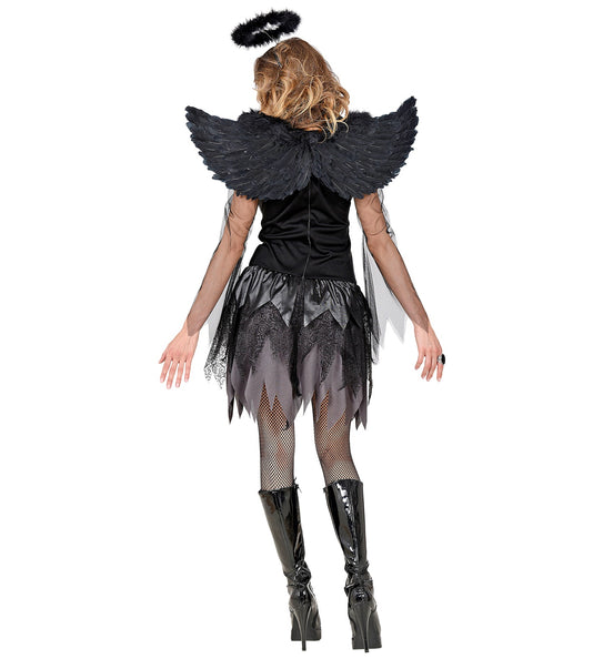 Widmann SRL Zwarte engel jurk dames