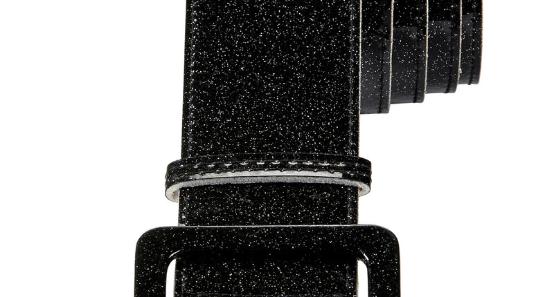 Widmann SRL Zwarte glitter riem