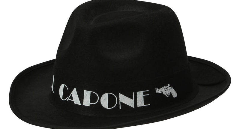 Widmann SRL Zwarte hoed Al Capone
