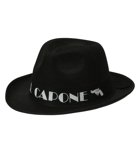 Widmann SRL Zwarte hoed Al Capone