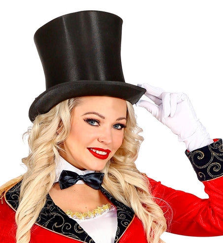 Widmann SRL Zwarte hoge hoed satijn