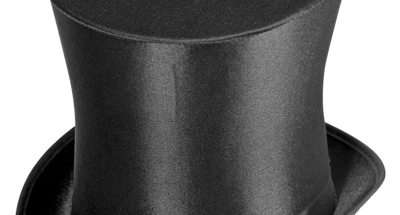 Widmann SRL Zwarte hoge hoed satijn