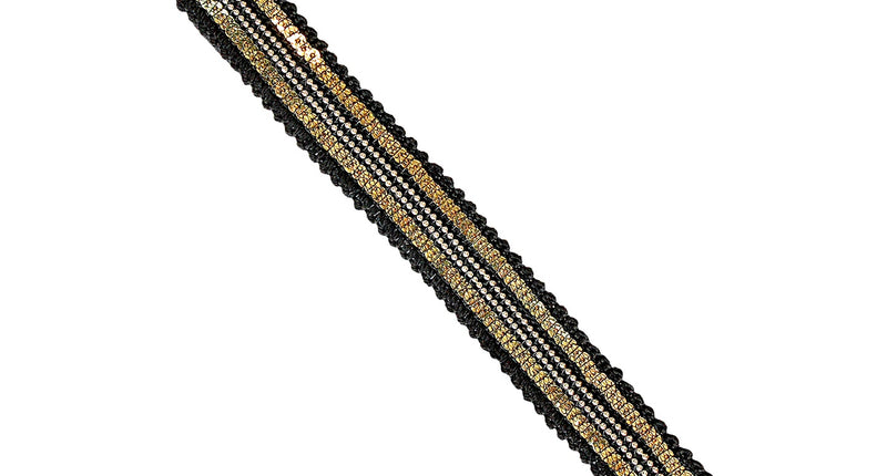 Widmann SRL Zwarte hoofdband cabaret