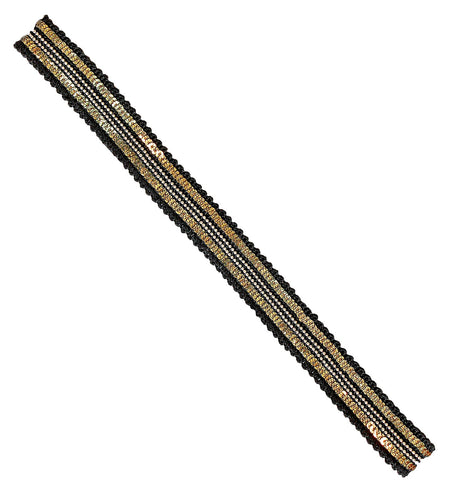 Widmann SRL Zwarte hoofdband cabaret