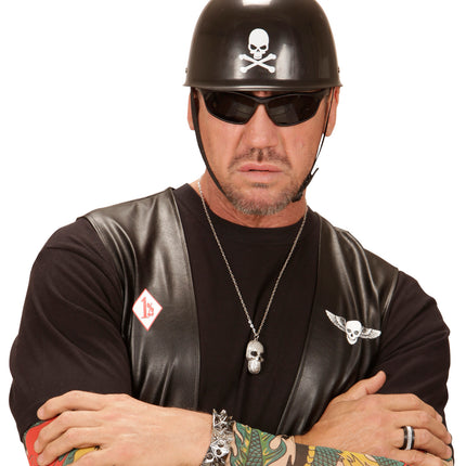 Widmann SRL Zwarte ring met steentjes