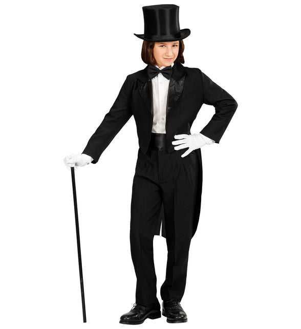 Widmann SRL Zwarte slipjas kostuum kind