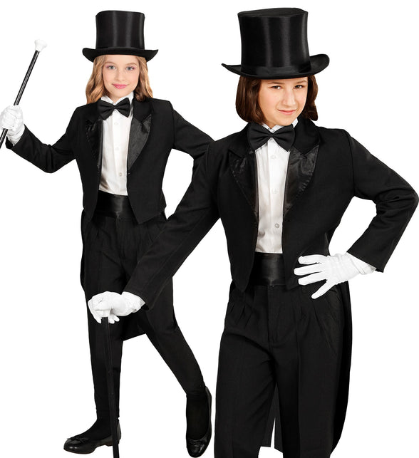 Widmann SRL Zwarte slipjas kostuum kind