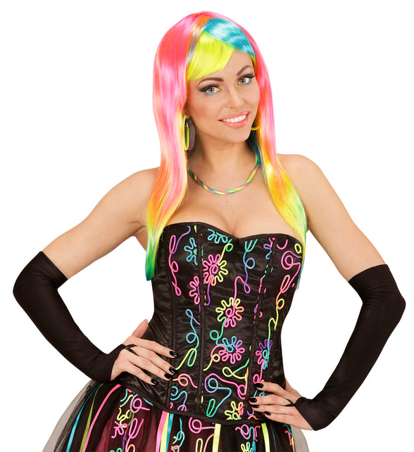 Widmann SRL Zwarte vingerloze handschoenen