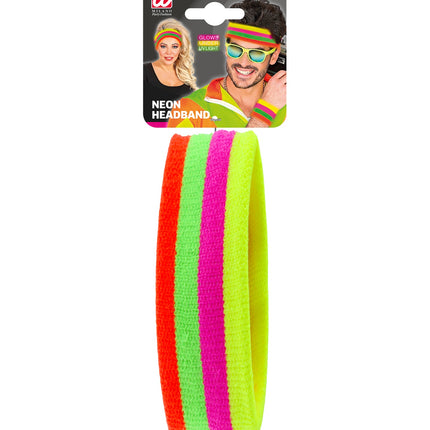 Widmann SRL Zweetband neon multikleur