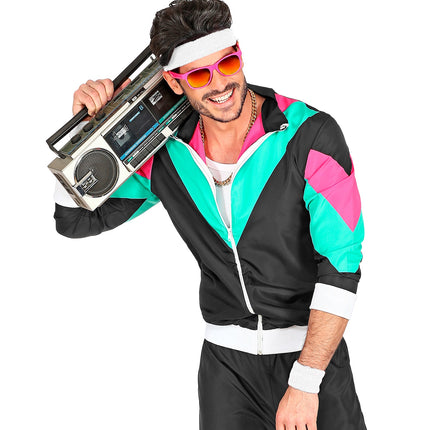 Widmann SRL Zweetbanden set wit