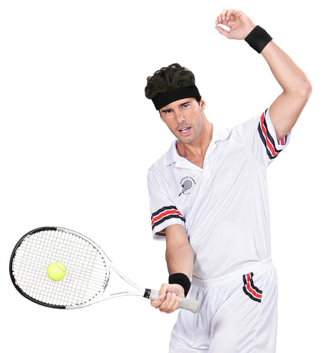 Widmann SRL Zweetbanden set zwart