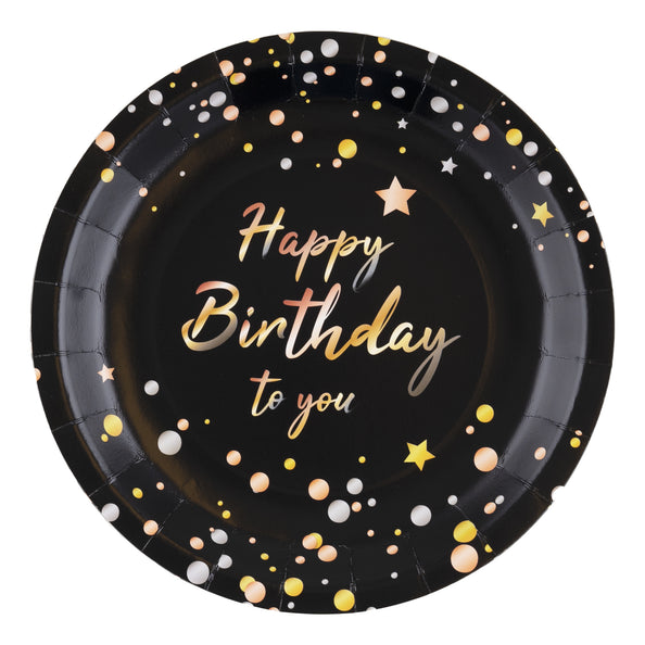 Funny Fashion 8 borden verjaardag Happy birthday