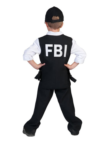 Funny Fashion Agenten kostuum FBI kind