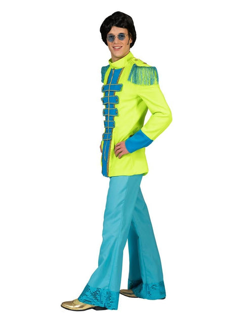 Funny Fashion Beatles Jas in groen