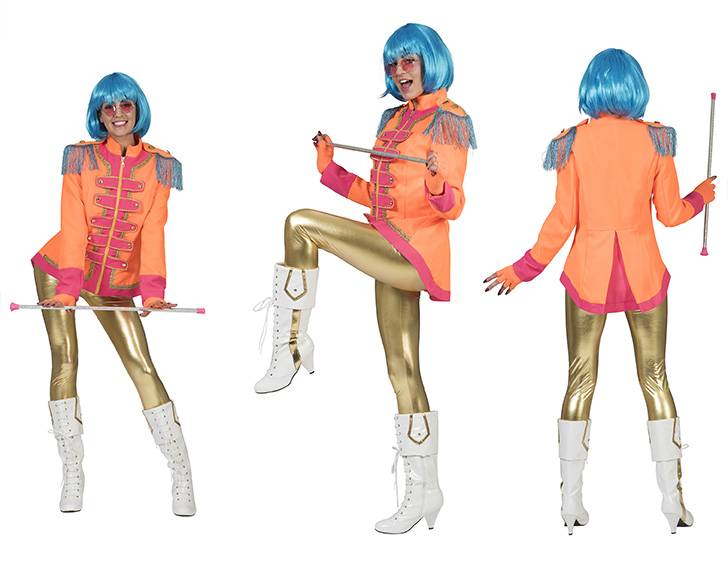 Funny Fashion Beatles slipjas oranje