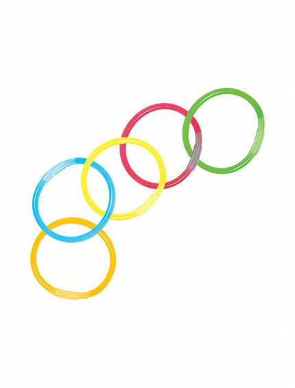 Funny Fashion Blauwe glow sticks 100 stuks