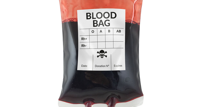 Funny Fashion Bloed zak bloedbank Halloween