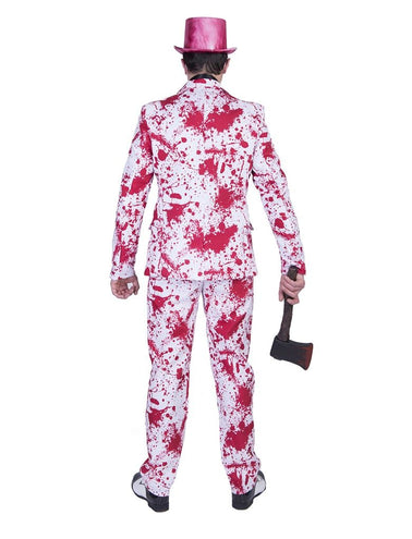 Funny Fashion Bloederige moordenaar Ben pak man