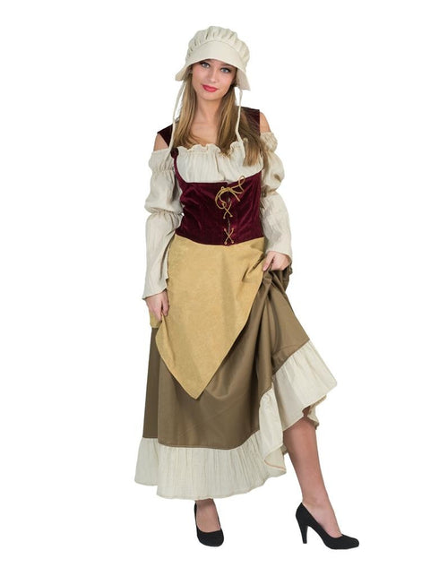 Funny Fashion Boerinnen kostuum Bertha