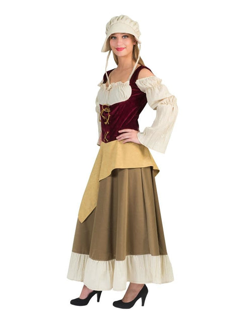 Funny Fashion Boerinnen kostuum Bertha