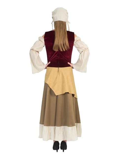 Funny Fashion Boerinnen kostuum Bertha