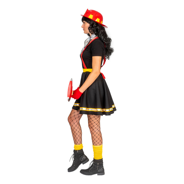 Funny Fashion Brandweer vrouw  pak Maud dames