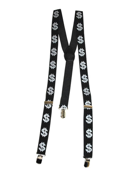 Funny Fashion Bretellen dollar teken