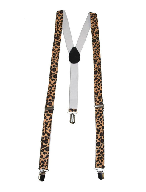 Funny Fashion Bretellen luipaard