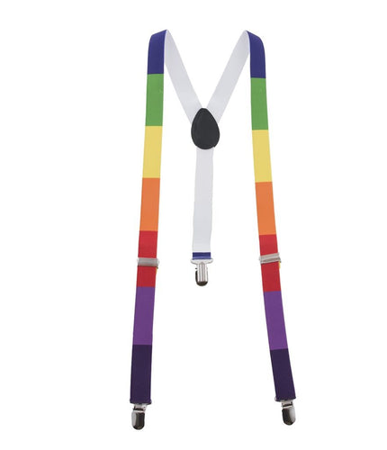 Funny Fashion Bretellen regenboog