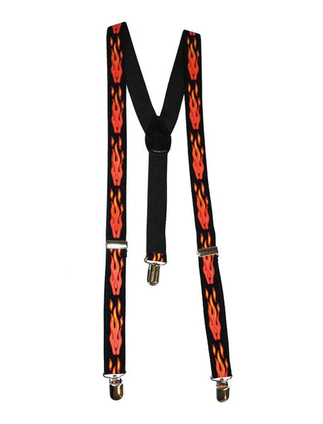 Funny Fashion Bretellen vlammen