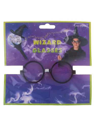 Funny Fashion Bril tovenaar zwart