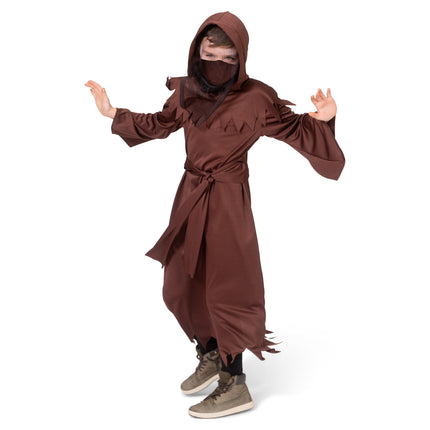 Funny Fashion Bruine geest pak Berry