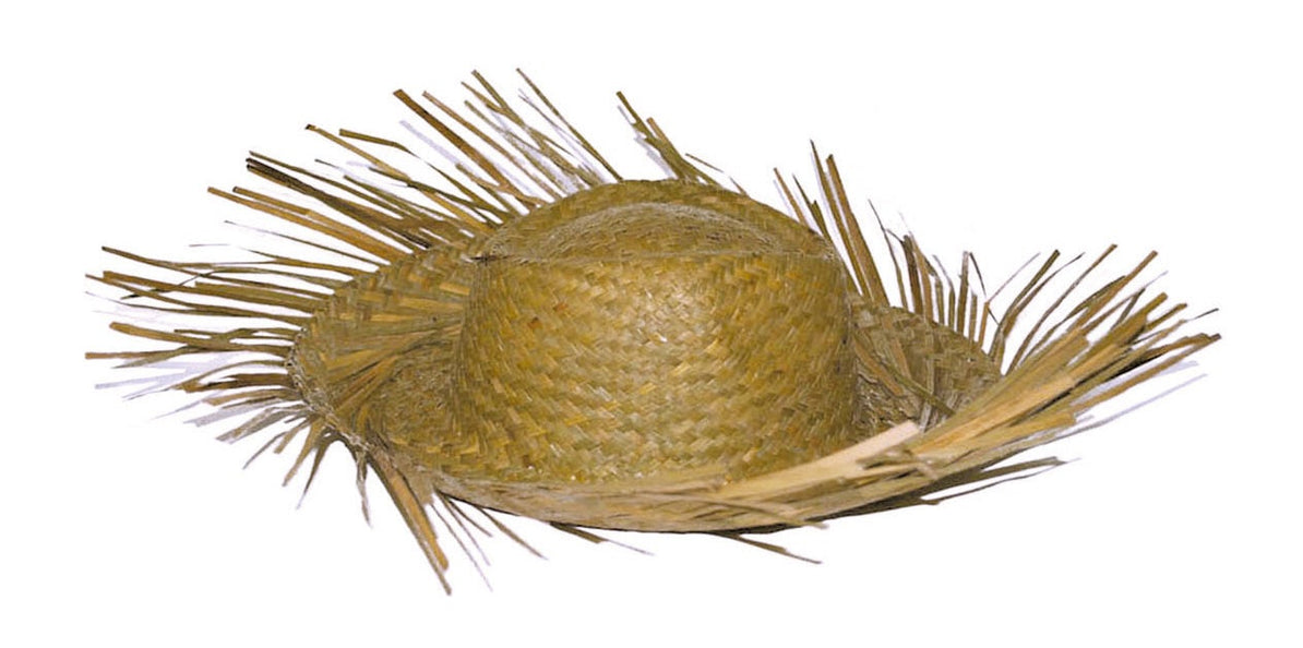 Funny Fashion Bruine strohoed Aloha