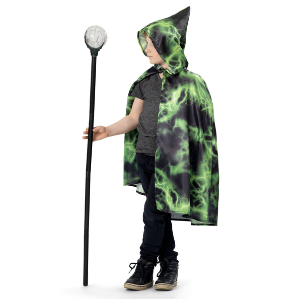 Funny Fashion Cape met kap Carlos