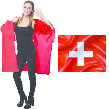 Funny Fashion Cape Zwitserland supporter