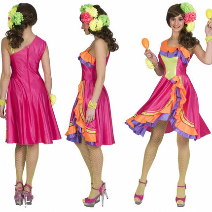 Funny Fashion Caribisch pakje Cindy dames