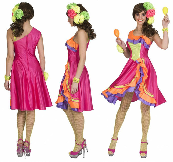 Funny Fashion Caribisch pakje Cindy dames