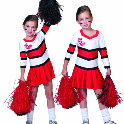 Funny Fashion Cheerleader Fleur voor kinderen