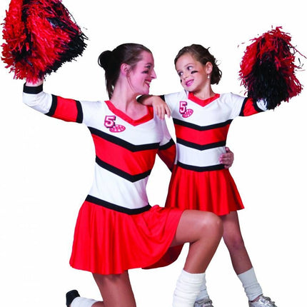 Funny Fashion Cheerleader Fleur voor kinderen