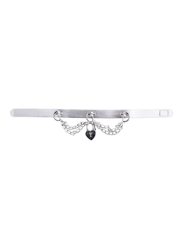 Funny Fashion Choker met slot gevangene
