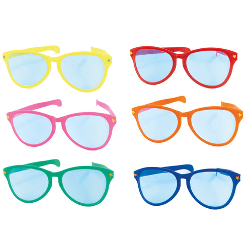 Funny Fashion Clownsbril grote glazen