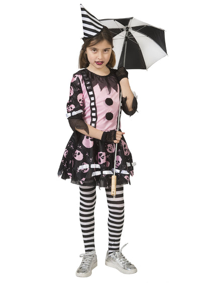 Funny Fashion Clownsjurk Pipa roze meiden