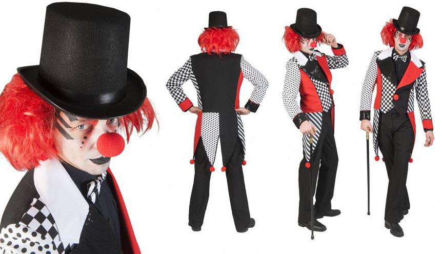 Funny Fashion Clownspak Jester Harley heren