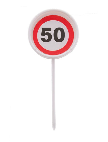 Funny Fashion Cocktail prikkers 50 jaar