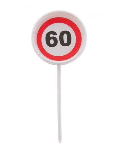 Funny Fashion Cocktail prikkers 60 jaar