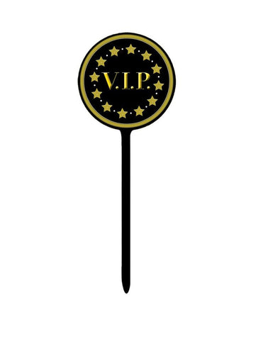 Funny Fashion Coctailprikkers VIP 12 stuks