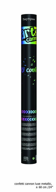 Funny Fashion Confetti kanon multi top kwaliteit 60cm