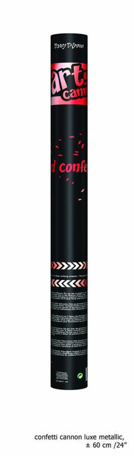 Funny Fashion Confetti kanon rood top kwaliteit 60cm