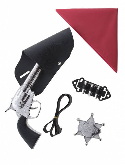 Funny Fashion Cowboy set Jesse 5-delig revolver