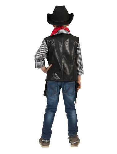 Funny Fashion Cowboy vestje voor jongens